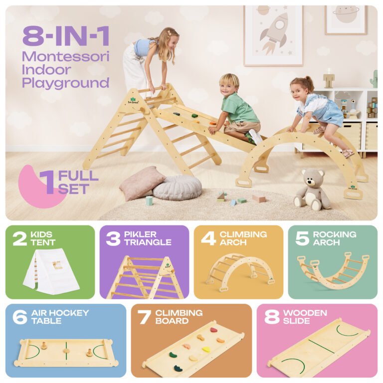 10 Compelling Reasons Why Your Child Needs a Pikler Triangle Set