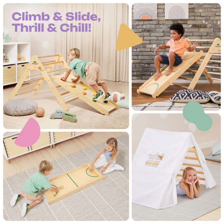 The Complete Buying Guide: Which Pikler Triangle Set is Right for Your Child?