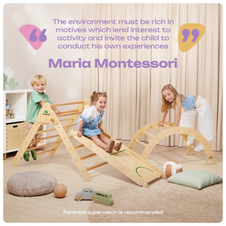 Why the 8-in-1 Pikler Triangle is the Smartest Montessori Choice for Siblings