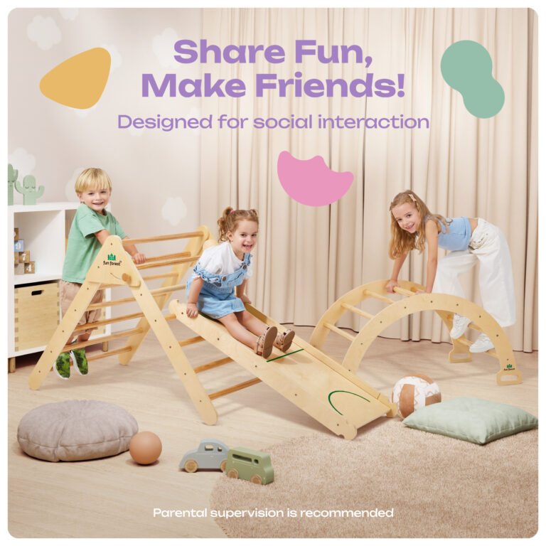 Double the Fun: How Pikler Triangles Transform Playdates and Build Beautiful Friendships